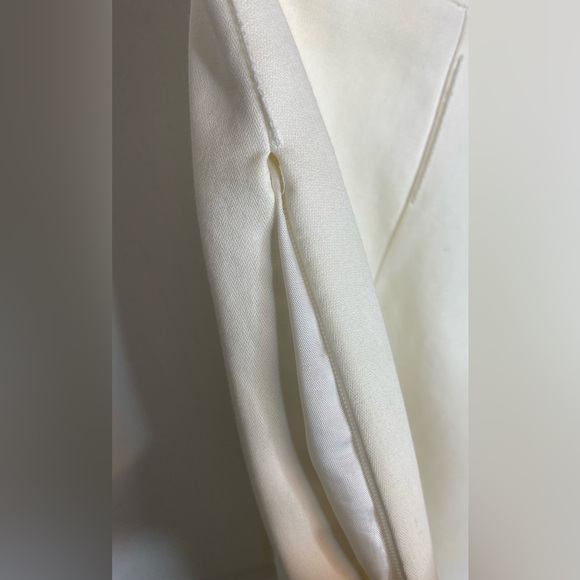 Eccoci Cream Cotton Lined Skirt - Picture 6 of 10